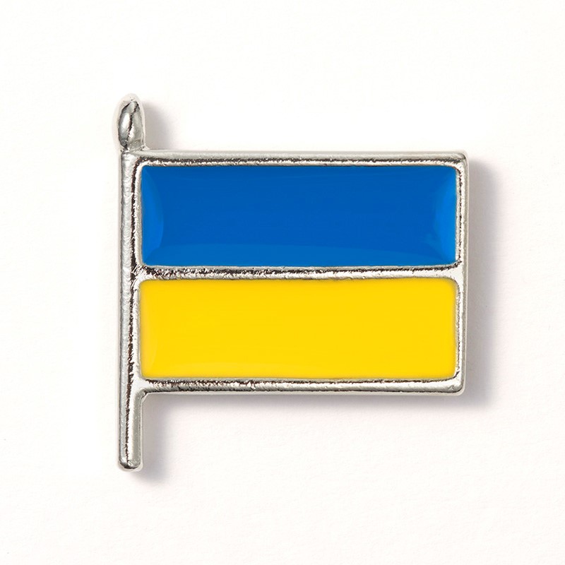 Ukrainian Flag Pins