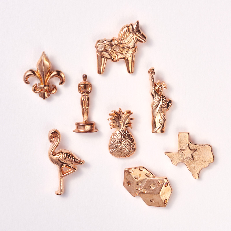 Copper Pins,made for Special Events hosted by Absolut Elyx