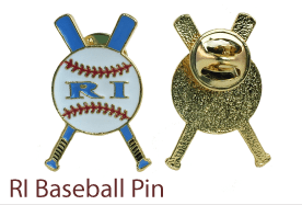 RI Baseball Trading Pins